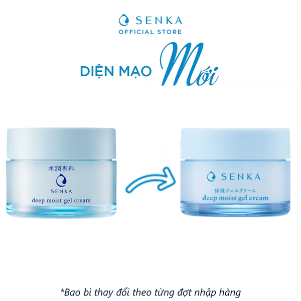 Gel Dưỡng Cấp Ẩm Chuyên Sâu Senka Deep Moist Gel Cream 50g