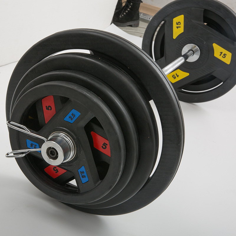 Tạ đĩa Gang bọc cao su FEIERDUN-KB-10 phi 50- Loại 10kg