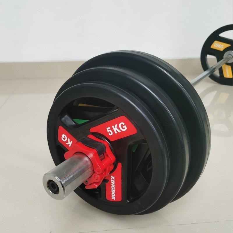 Tạ đĩa Gang bọc cao su FEIERDUN-KB-10 phi 50- Loại 10kg