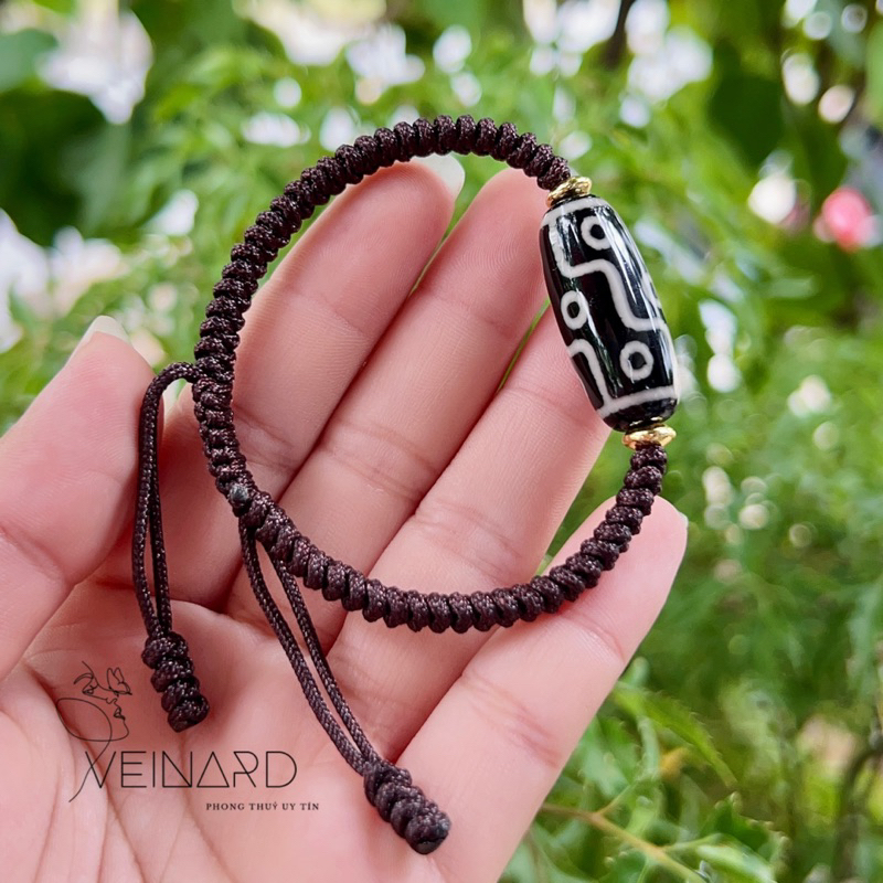 Vòng tay Dzi 9 mắt