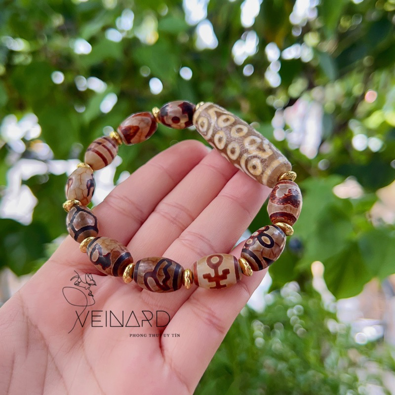 Vòng tay Dzi 21 mắt