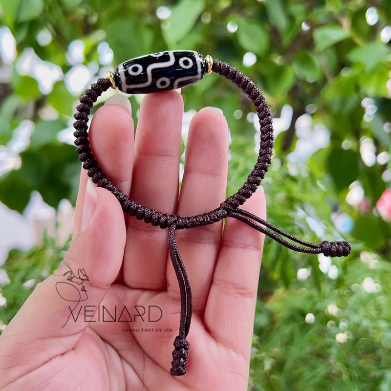 Vòng tay Dzi 9 mắt