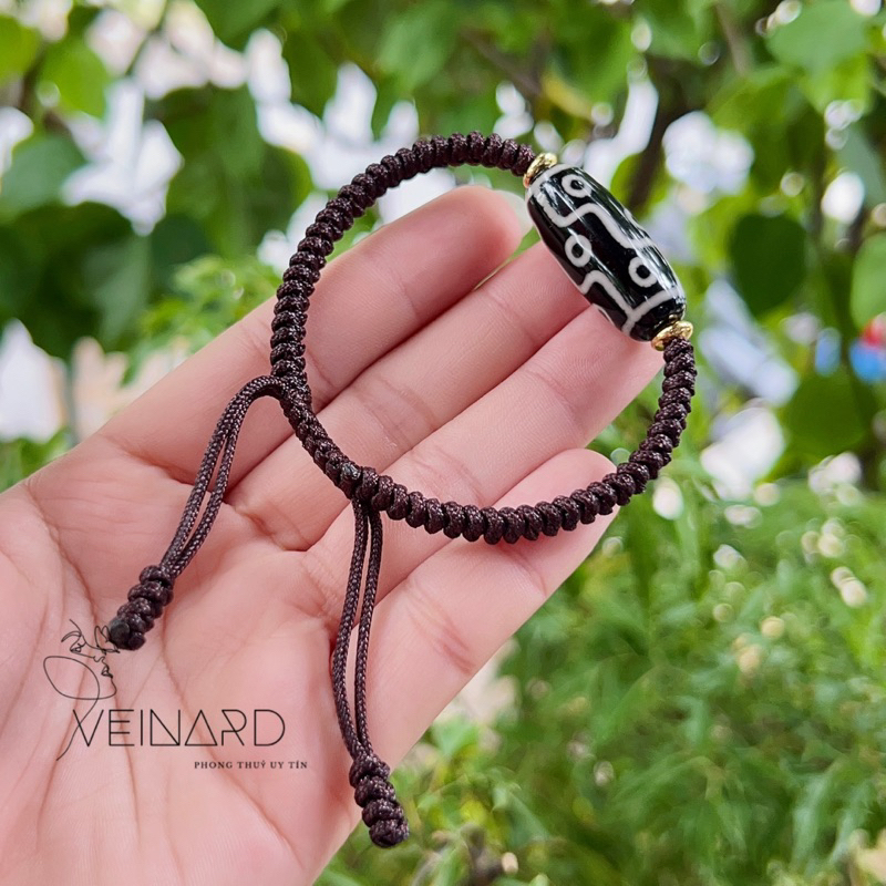 Vòng tay Dzi 9 mắt