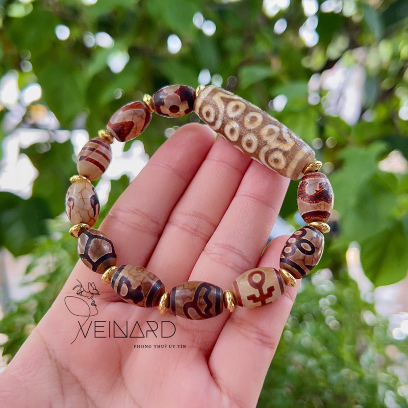 Vòng tay Dzi 21 mắt