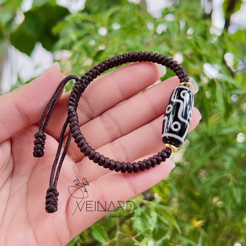 Vòng tay Dzi 9 mắt