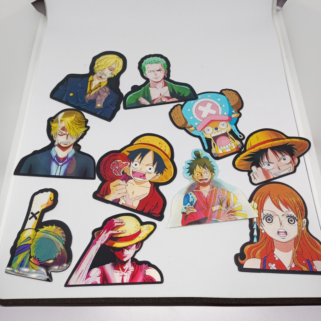 Hình dán Sticker Anime Emoji dán điện thoại - laptop - ô tô chống nước ngẫu nhiên