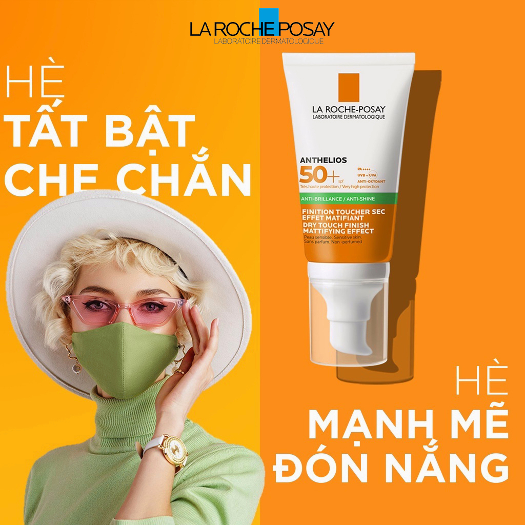 Kem Chống Nắng La Roche Posay Anthelios Anti Shine Gel Cream 50ml cho da