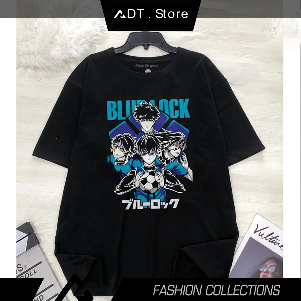 Áo Thun Oversized In Hình Blue Lock cực chất giá rẻ