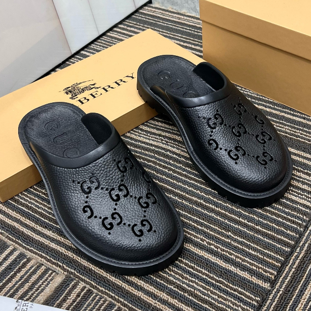 Dép Sục Nam Gu.cci Đúc 100 Cao Su Cực nét - Dép Sục Nam Cao Cấp