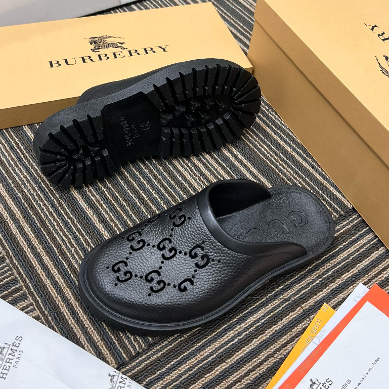 Dép Sục Nam Gu.cci Đúc 100 Cao Su Cực nét - Dép Sục Nam Cao Cấp