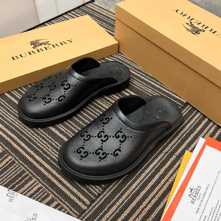 Dép Sục Nam Gu.cci Đúc 100 Cao Su Cực nét - Dép Sục Nam Cao Cấp