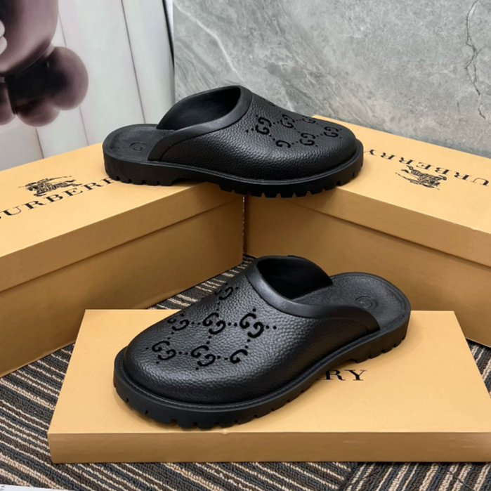 Dép Sục Nam Gu.cci Đúc 100 Cao Su Cực nét - Dép Sục Nam Cao Cấp