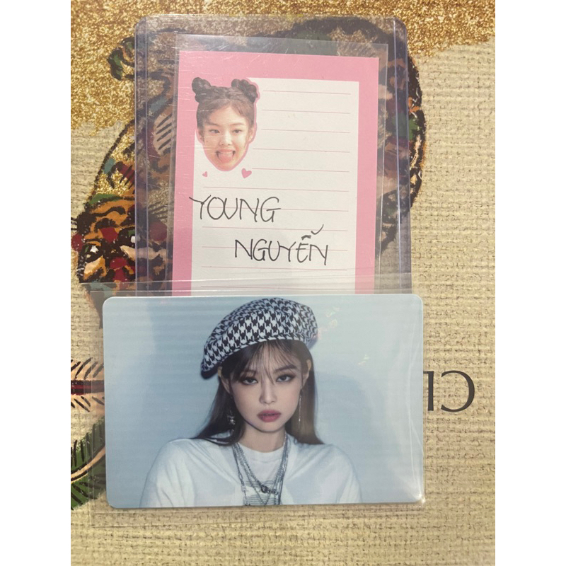 CARD JENNIE BLACKPINK