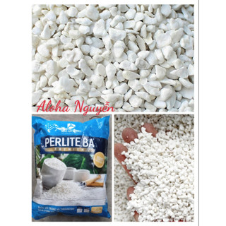 Đá perlite 10dm3 .Đá trân châu.giá thể trồng cây .trồng rau.