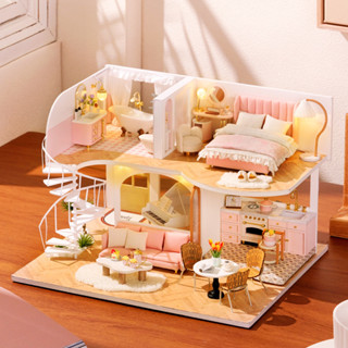 Mô hình nhà búp bê tự làm CUTEROOM diy Dollhouse Morning Sunshine L-033- TẶNG KEO DÁN GỖ