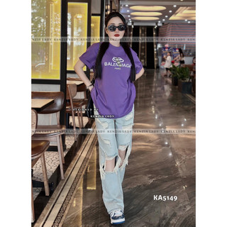 Áo Thun Nữ siêu cấp Form chuẩn Kenzia Lady- Áo Phông Cổ Tròn Tay Ngắn  Basic Cotton 100%  - KA5149
