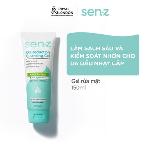 Gel Rửa Mặt Khổ Qua Dành Cho Da Dầu Nhạy Cảm SENZ Oil Reduction Cleansing Gel chuẩn pH 150ML