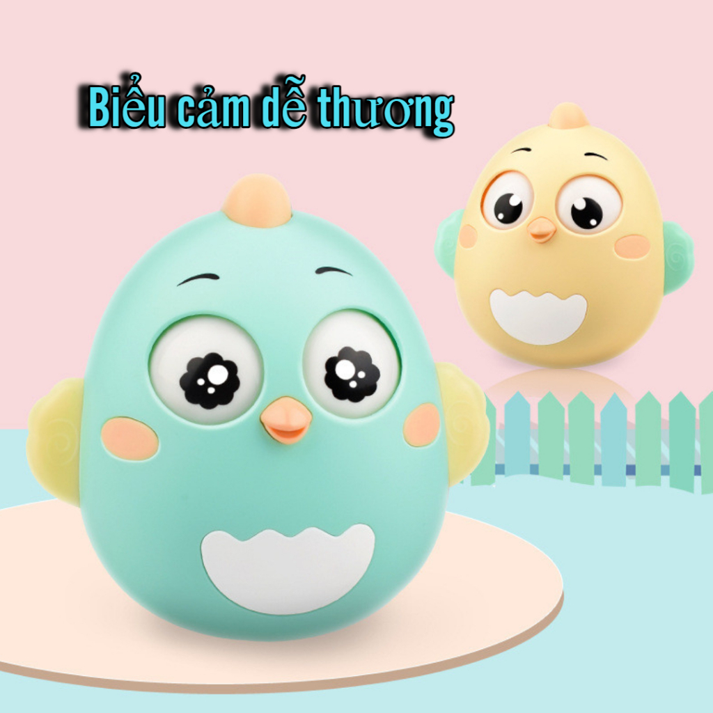 ĐỒ CHƠI LẬT ĐẬT HÌNH CON CHIM DỄ THƯƠNG CHO TRẺ EM