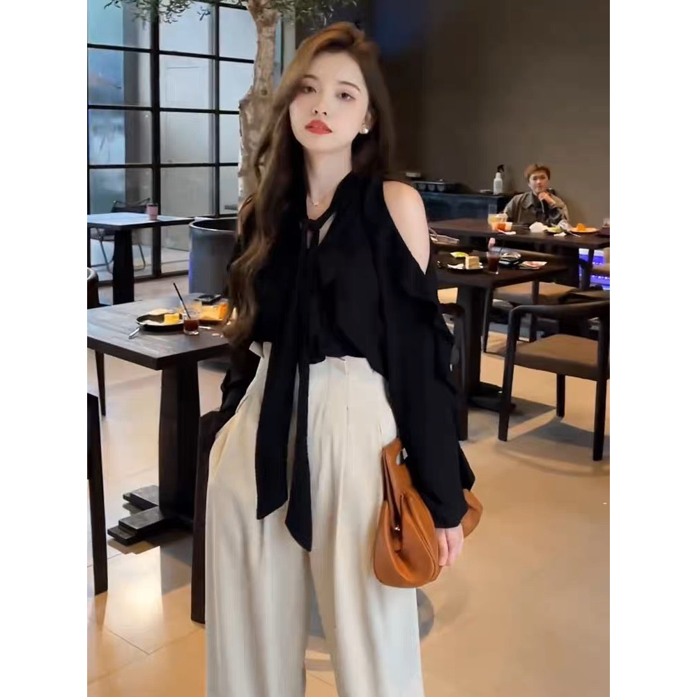 SET ÁO KIỂU + QUẦN SUÔNG