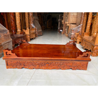 Bàn thờ treo tường,tranh treo gỗ tràm mẫu chạm Rồng ngang 60-80 cm