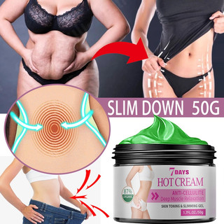 Kem tan mỡ 50g Kem giảm cân eo & bụng Tan mỡ Bụng Đùi Bắp tay giảm mỡ an toàn