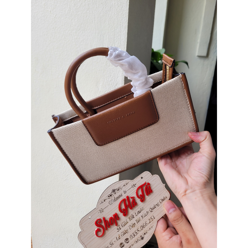 Túi xách nữ - túi quai xách Cê ka vintage Sz 21