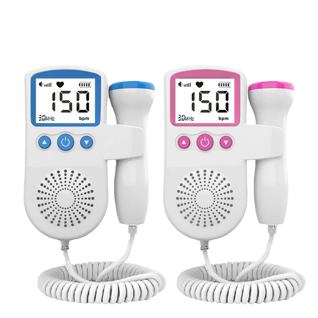 Máy Đo Nhịp Tim Thai Nhi Doppler Tại Nhà Của Phụ Nữ Mang Thai Tặng Kèm Gel