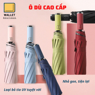 Dù Gấp Gọn Chống Tia UV có nút bấm bung dù tự động