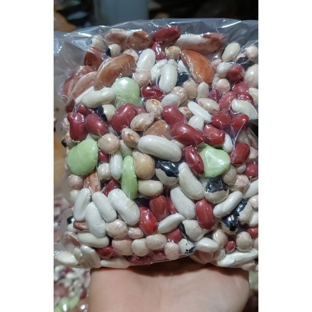 Hạt đậu tươi mix đủ loại xuất xứ Đà Lạt gói hút chân không 500gr