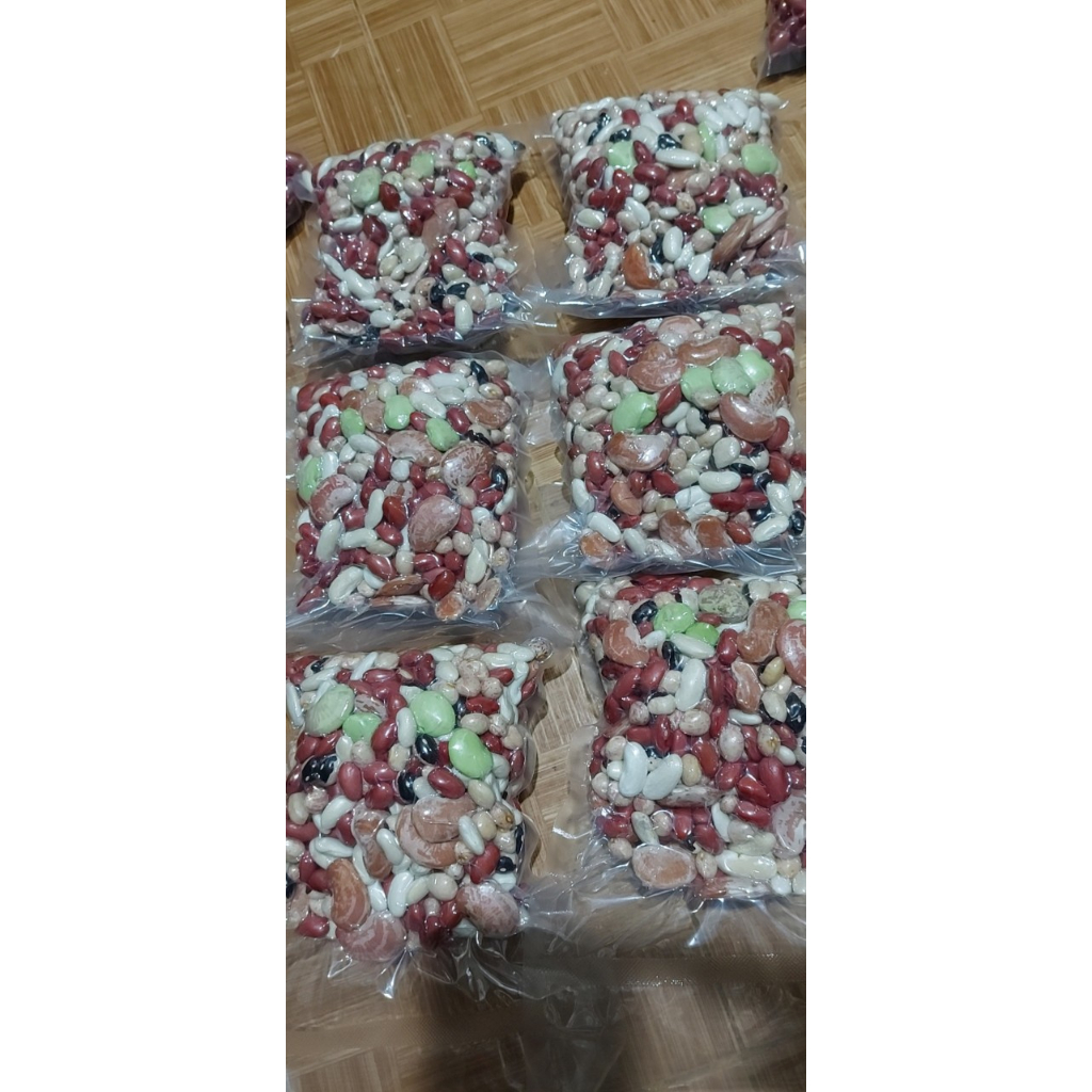 Hạt đậu tươi mix đủ loại xuất xứ Đà Lạt gói hút chân không 500gr
