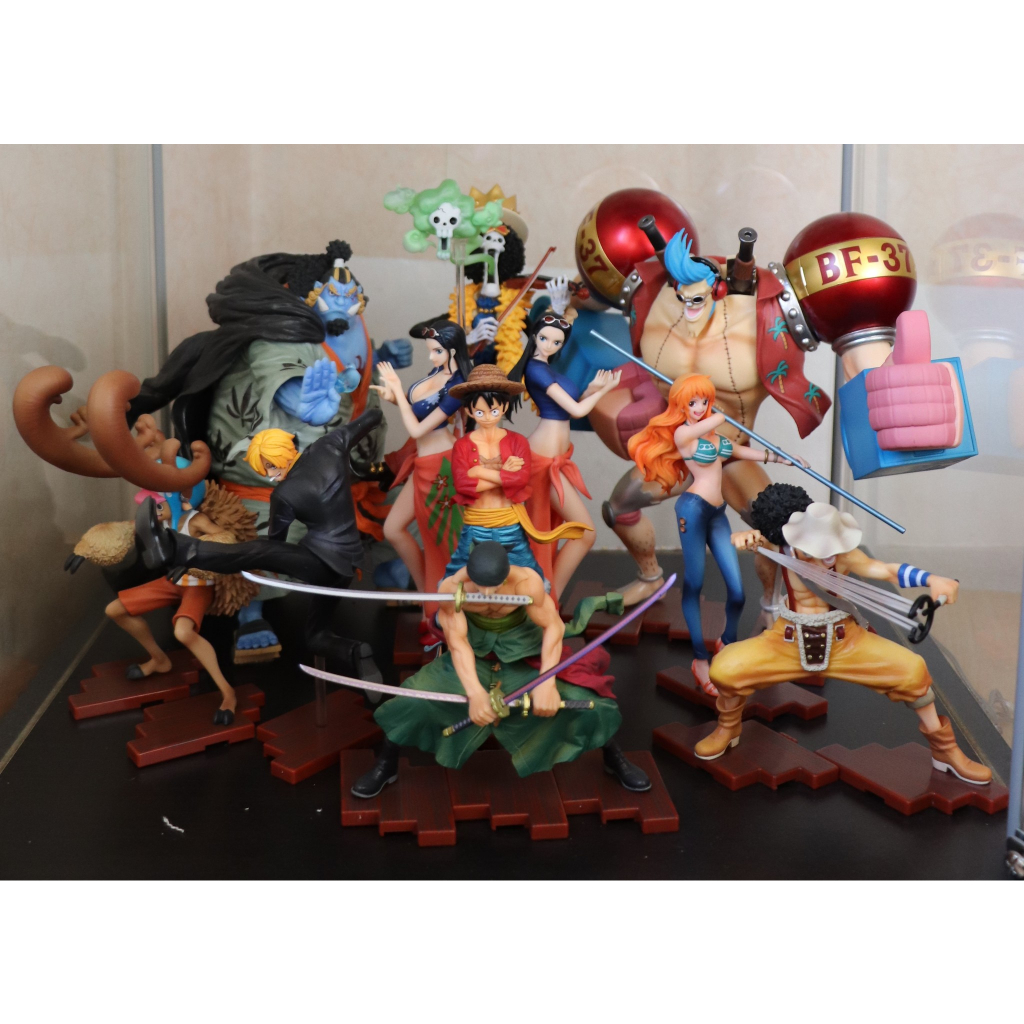Mô hình chính hãng One Piece - bộ Team Mũ Rơm - Figuarts Zero 20th anniversary