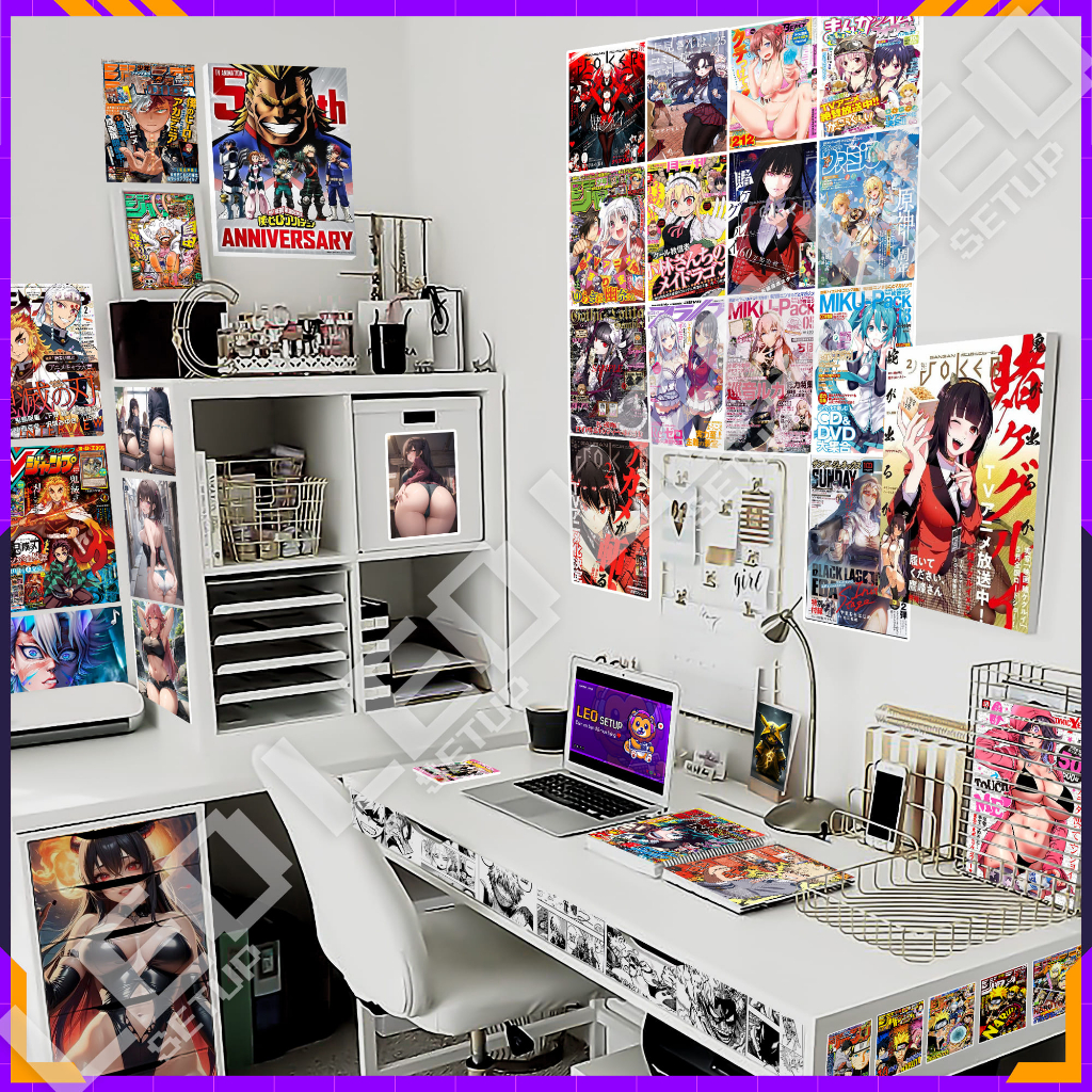 Tranh Poster Decal dán tường decor phòng  - nhiều kích thước A4, A5 by LeoSetup