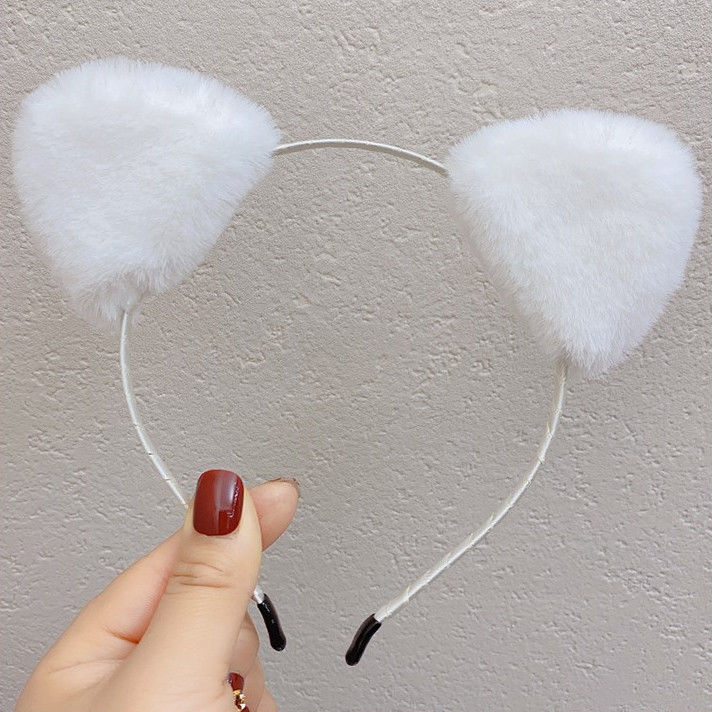 Bờm cài tóc nữ tai mèo xinh xắn sexy, băng đô tóc 2 màu phong cách hàn quốc mềm mượt cho nữ