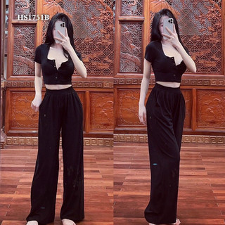 🌈bigsize SET BỘ THUN TĂM CỔ U🌈