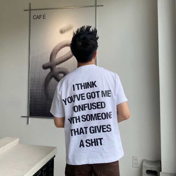 Áo Thun 250GSM I THINK Form Boxy l Boxy Fit