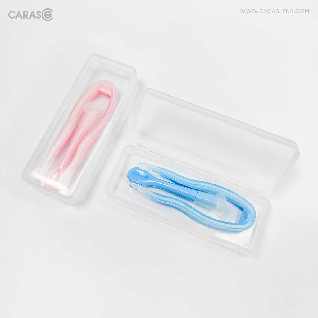 Bộ nhíp, dụng cụ đeo lens, kính áp tròng 1 day bỏ túi tiện lợi - CARAS.E