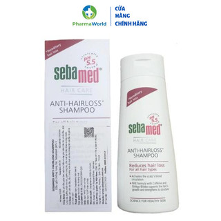Dầu gội giảm rụng tóc Sebamed Anti-Hairloss Shampoo pH5.5 200ml