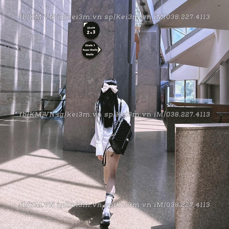 Balo Channel size 30cm ss22 fullbox