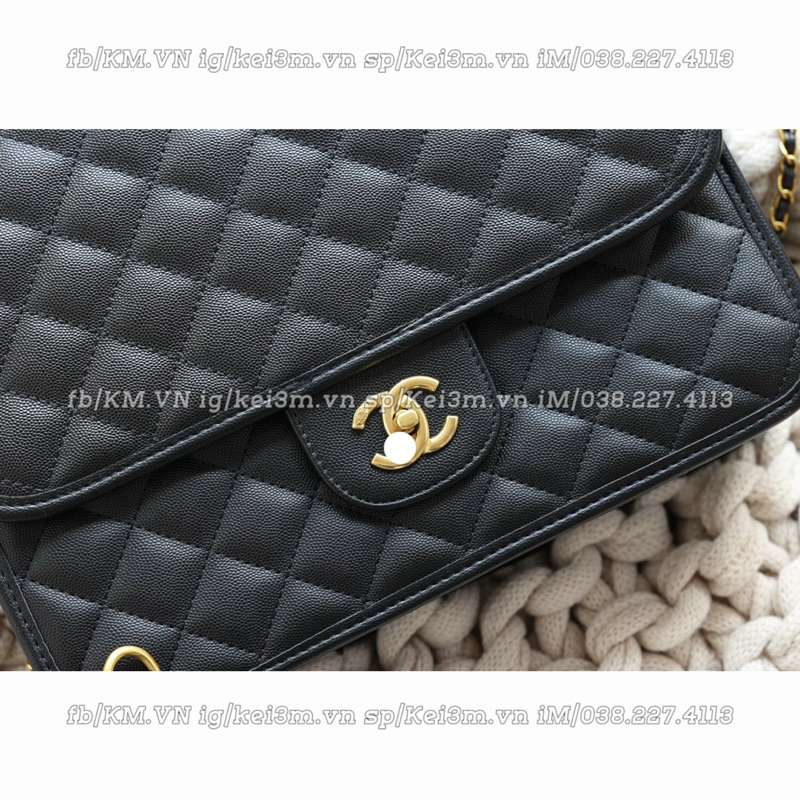 Balo Channel size 30cm ss22 fullbox