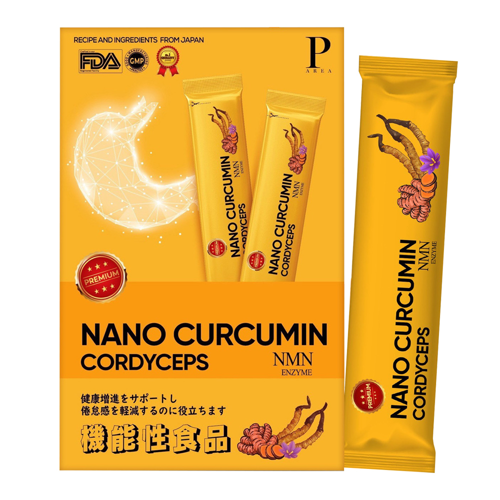 Thạch Nghệ Daily Curcumin 247 Vị Chuối Có Sợi Saffron Thật Giúp Ăn Ngủ Ngon