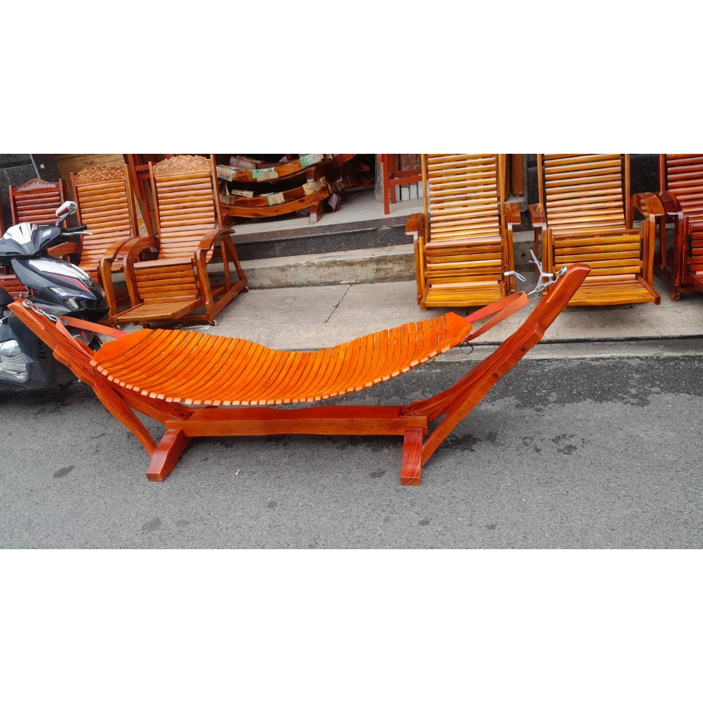 Combo trọn bộ võng gỗ