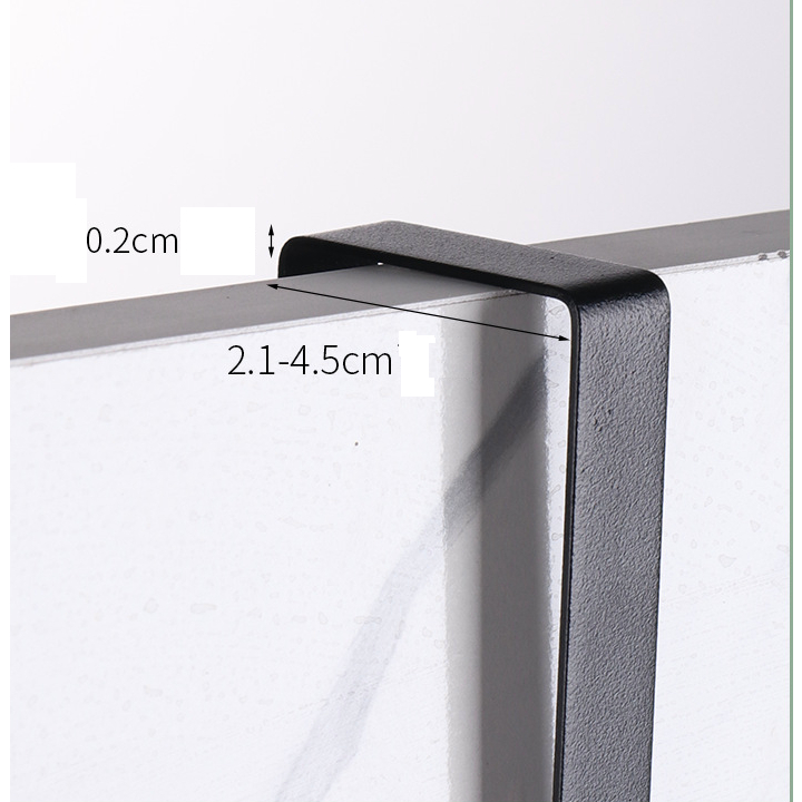 Móc treo sau cửa inox gấp gọn, móc hình chữ X nối liền gấp gọn theo đường zigzag, thanh móc treo đồ tiện dụng