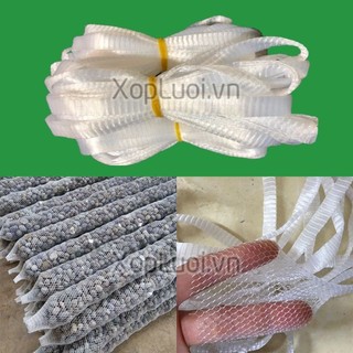 Combo 10 mét túi lưới đựng phân tan chậm, phân dê, bọc hoa,.....