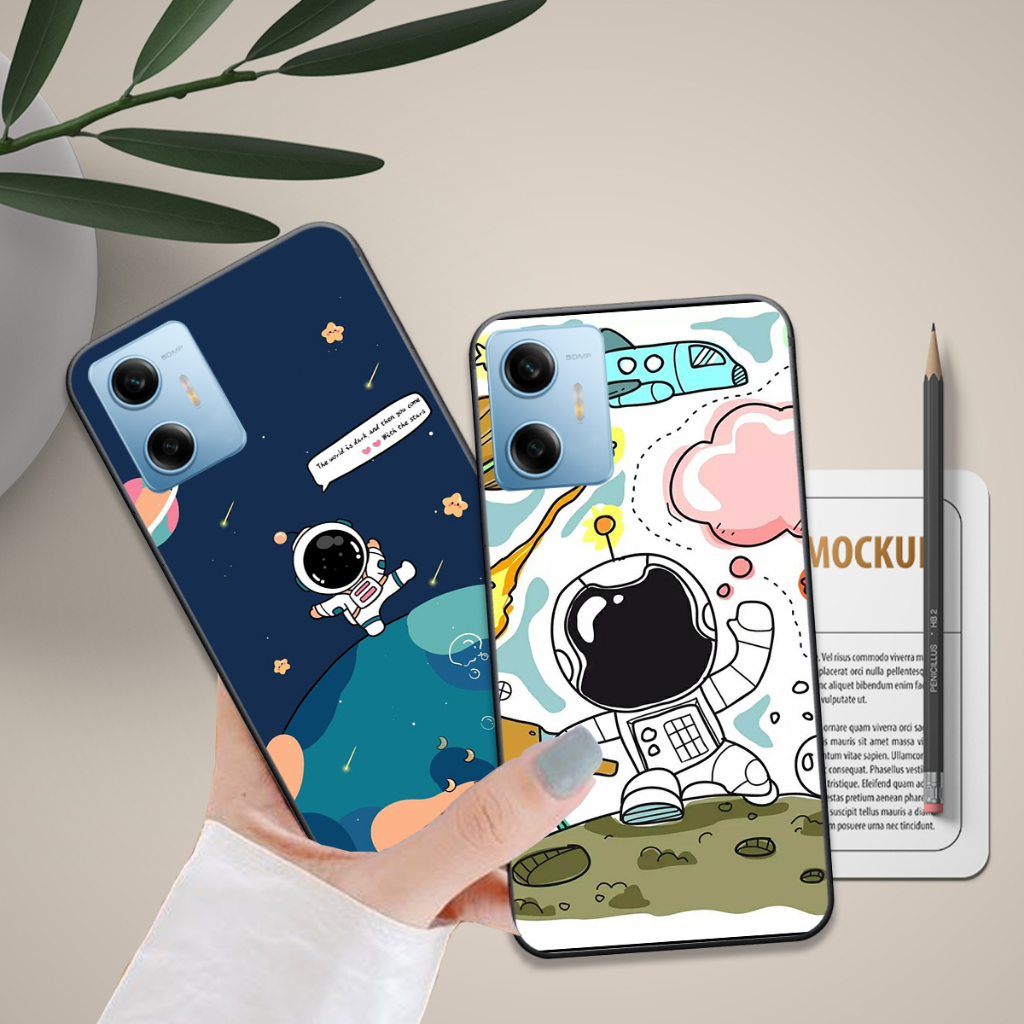 Ốp Realme C33 / C35 / C55 / Realme C53 /Realme 10 4g in hình họa tiết phi hành gia cute dễ thương đẹp hot trend