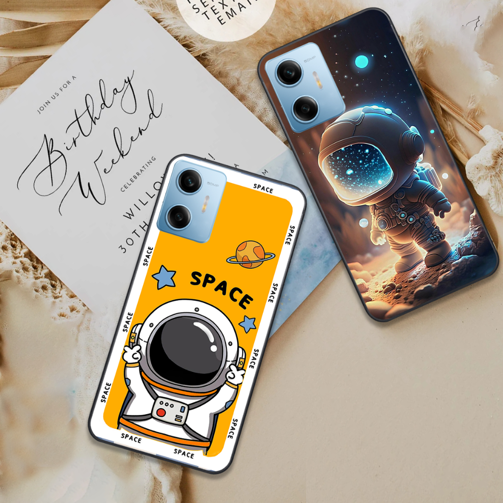 Ốp Realme C33 / C35 / C55 / Realme C53 /Realme 10 4g in hình họa tiết phi hành gia cute dễ thương đẹp hot trend