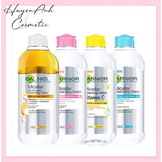 Nước tẩy trang Garnier Micellar Cleansing Water 400ml