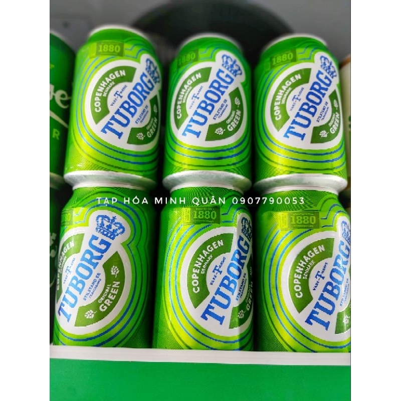 THÙNG BIA TUBORG - 24 LON X 330ML