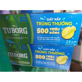 Thùng bia tuborg - 24 lon x 330ml