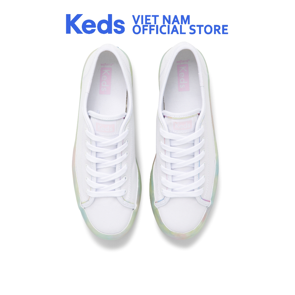 Giày Keds Nữ- Triple Up Tie Dye Foxing White- KD066507