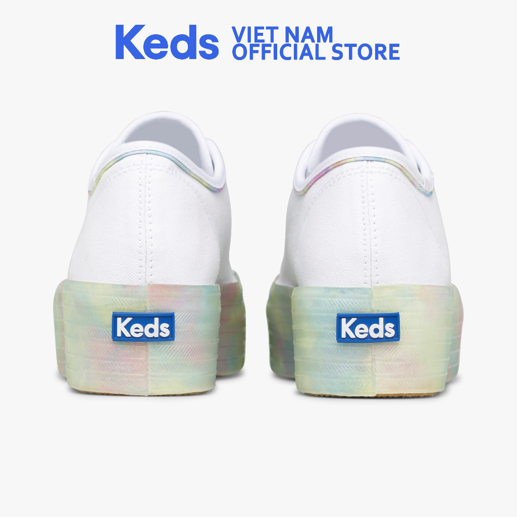 Giày Keds Nữ- Triple Up Tie Dye Foxing White- KD066507